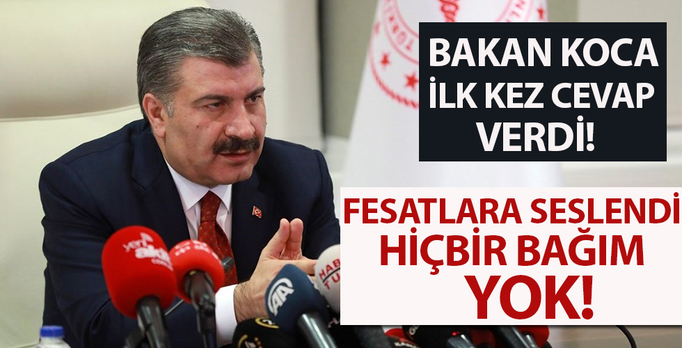Sağlık Bakanı Fahrettin Koca, Emrullah Gülüşken'in akrabası olduğu iddialarına yanıt verdi!
