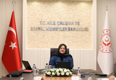 Aile, Çalışma Ve Sosyal Hizmetler Bakanı Selçuk'tan Telekonferanslı Toplantı