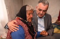 TEKERLEKLİ SANDALYE - Alzheimer Hastası 83 Yaşındaki Elif Nineye Ev Sürprizi
