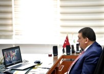 BÜYÜKŞEHİR BELEDİYESİ - Başkan Gürkan, Malatya'dan Video Konferansa Katıldı