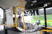BÜYÜKŞEHİR BELEDİYESİ - Belediye Otobüslerinde Korona Virüse Karşı Brandalı Önlem