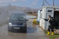 HAYVAN PAZARI - Bünyan Belediyesi Vatandaşların Araçlarını Ücretsiz Dezenfekte Ediyor