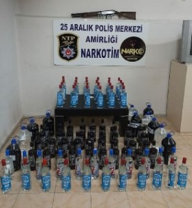 Gaziantep'te Kaçak Ve Sahte Alkol Operasyonu