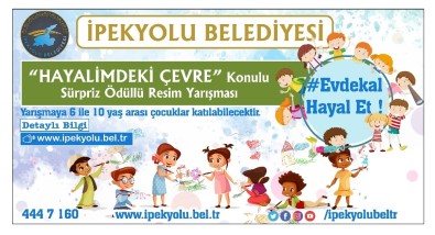İpekyolu Belediyesinden 'Hayalimdeki Çevre' Konulu Resim Yarışması