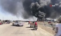 BORU HATTI - Irak'ta Petrol Boru Hattında Yangın Çıktı