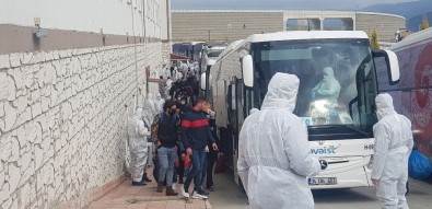 Karabük'te Misafir Edilen Cezayirliler Ülkelerine Gönderilmeye Başladı