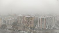 KAR YAĞıŞı - Nisan'da Yağan Kar Yozgat'ı Beyaza Bürüdü