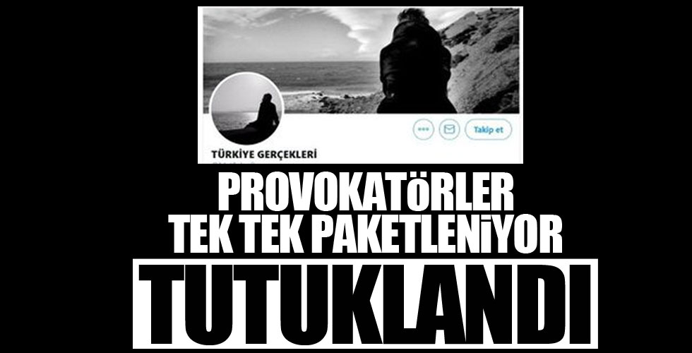 O provokatör tutuklandı!