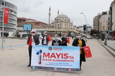 Bolu'da, 1 Mayıs Kutlaması
