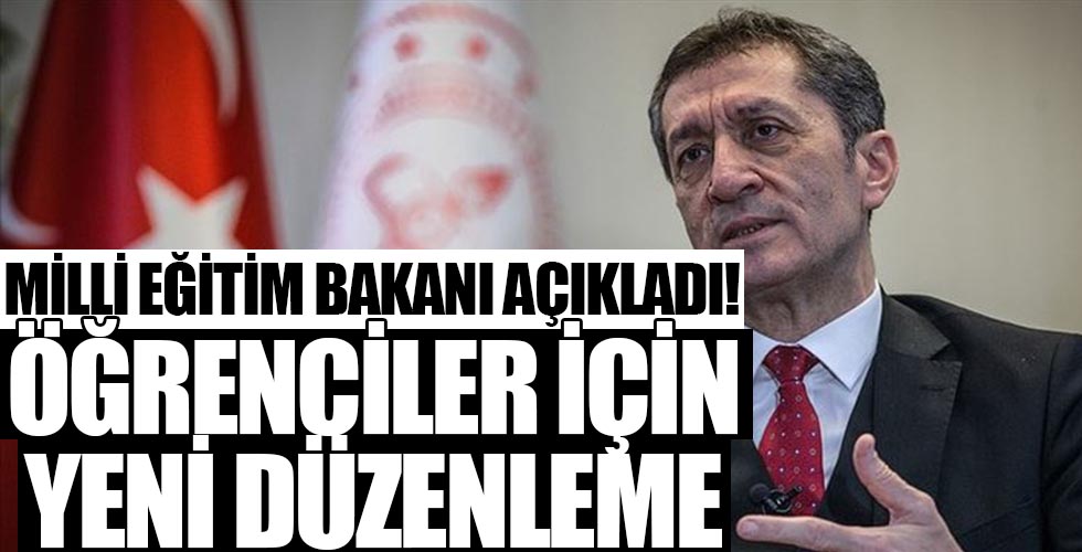 Milli Eğitim Bakanlığı duyurdu... Öğrenciler için yeni düzenleme
