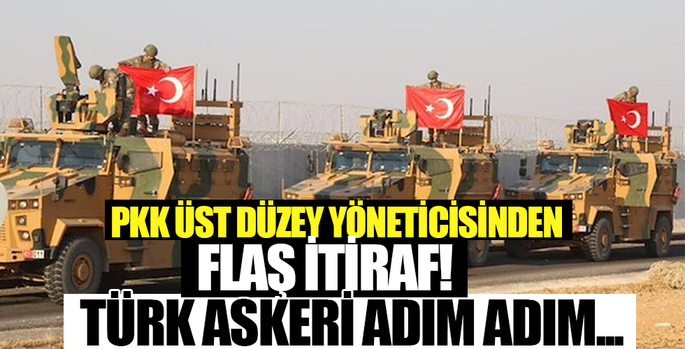PKK’dan en üst düzeyde itiraf: Mehmetçik...