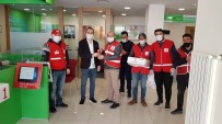 Türk Kızılayı Çıldır Şubesince 600 Adet El Dezenfektanı Dağıtıldı Haberi