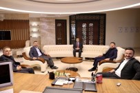YÜKSEKÖĞRETIM KURULU - AK Parti Heyeti, NEVÜ Rektörü Aktekin'e Ziyaret