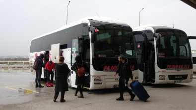 Çanakkale'ye Otobüs Ve Minibüs Girişleri Durduruldu