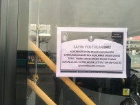 OTOBÜS ŞOFÖRÜ - Otobüslere Maskesiz Binenlere Maske Dağıtıldı