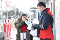 TOPLU ULAŞIM - Tramvay Ve Otobüslerde Maskeler Büyükşehir'den