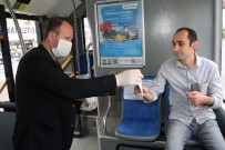 BÜYÜKŞEHİR BELEDİYESİ - Büyükşehir'den Duraklara El Dezenfektanı