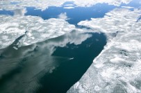 OVAKıŞLA - Buzları Çözülen Nazik Gölü'nden Büyüleyen Görüntü