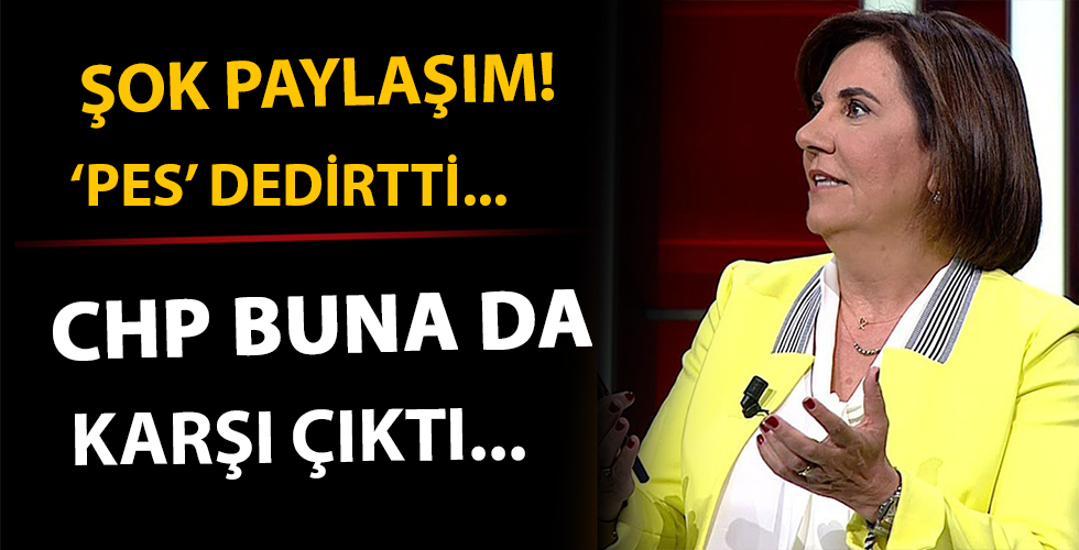 CHP buna bile karşı çıktı...