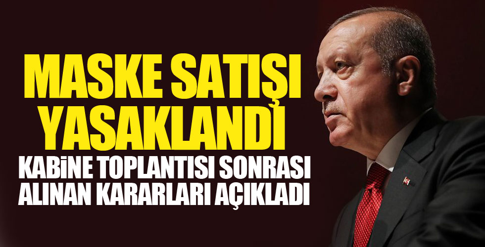 Maskeler ücretsiz dağıtılacak!