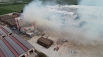 YANGINA MÜDAHALE - Fabrikadaki Yangın 5 Saat Sonra Kontrol Altına Alındı
