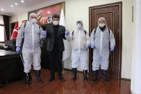 İspir Belediyesi Hijyen Çalışmalarıyla Korona Virüse Set Çekiyor Haberi