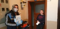 MEHMET USTA - İznik'te Kapı Kapı Maske Dağıtılıyor