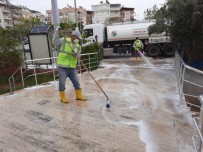 KAYMAKAMLIK - Kepez'de Cadde Ve Sokaklar Dezenfekte Ediliyor