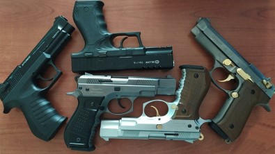 Keşan'da Kurusıkı Silah Çalan 3 Çocuk Yakalandı