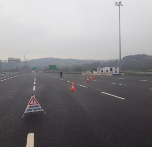 Kuzey Marmara Otoyolu'nda Giriş Ve Çıkışlar Kapatıldı