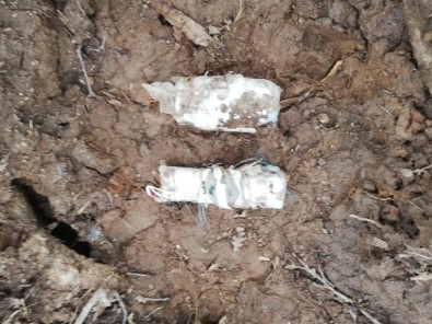 Bitlis'te Terör Örgütünce Araziye Gizlenmiş EYP Ele Geçirildi