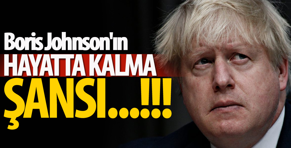 Boris Johnson'ın hayatta kalma şansı yüzde...