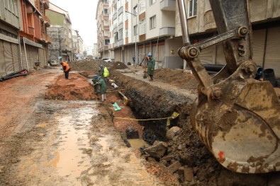 Fatsa'da 3,5 Milyon TL Maliyetli Alt Yapı Çalışması Devam Ediyor