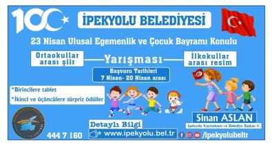 İpekyolu Belediyesinden Resim Ve Şiir Yarışması
