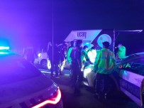 GÜVENLİK KAMERASI - Kaza Yapan Sürücü, Kovalamaca Sonucu Yakalandı