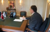 ŞEREF MALKOÇ - Ombudsman Malkoç, Video Konferans Yoluyla Gençlerin Sorularını Yanıtladı