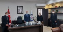 POLİS HAFTASI - Polise Çiçek Yerine Koruyucu Maske
