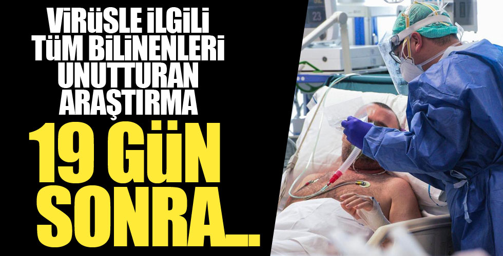 Koronavirüsle ilgili korkunç tespit!