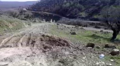 Kulp'taki Patlama Alanında 1 Metrelik Çukur Oluştu