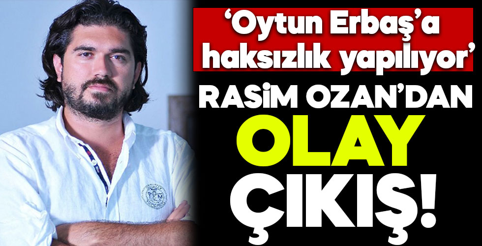 Rasim Ozan'dan olay çıkış!