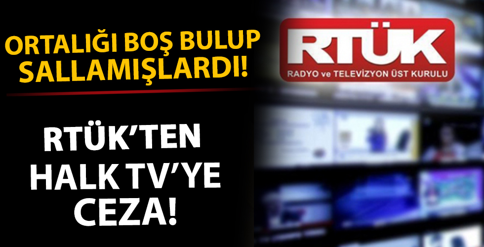 RTÜK'ten Halk TV'ye ceza