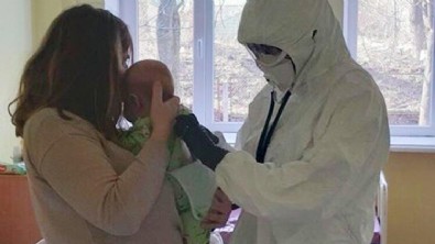 Ukrayna'da 3 aylık bebekte Corona Virüs çıktı