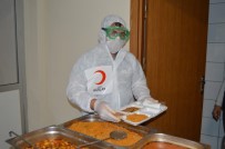 Afyonkarahisar'da Karantina Altındaki 511 Vatandaşın Yemekleri Kızılay'dan