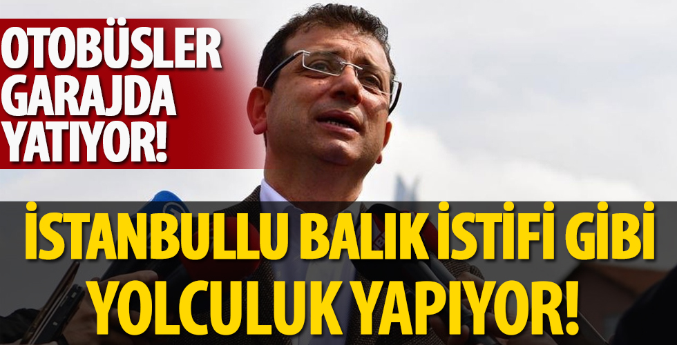 İmamoğlu'nun başkan olduğu İBB halkın sağlığını hiçe saymaya devam ediyor! Metrobüste 'korona' riski