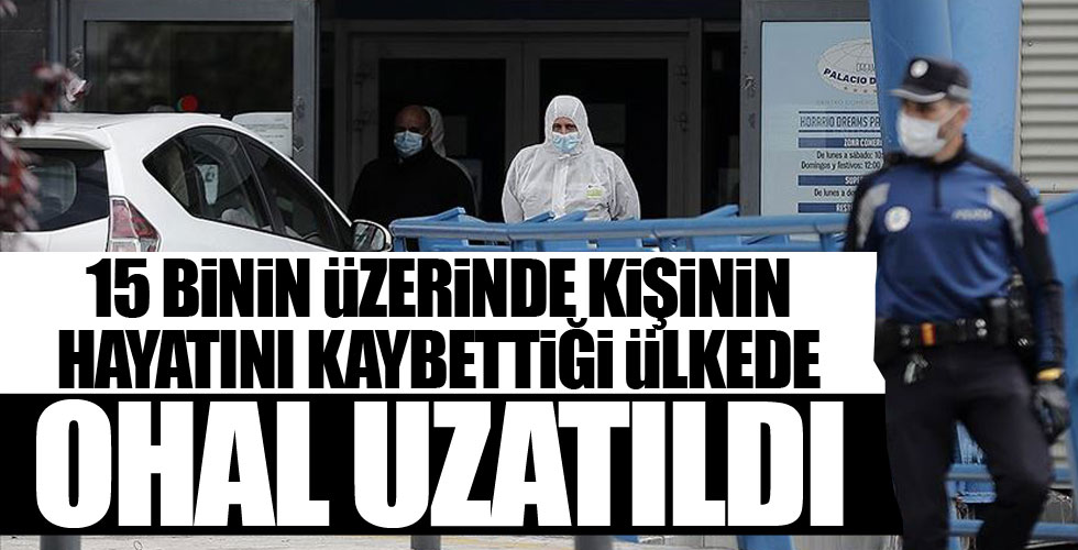 Avrupa ülkesinde OHAL uzatıldı!