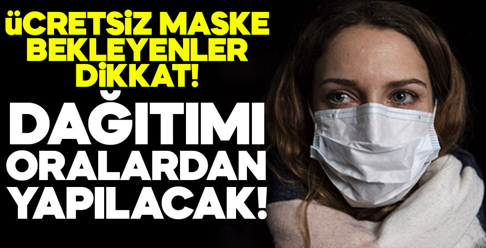 İstanbul'da ücretsiz maskeler için çok önemli karar!