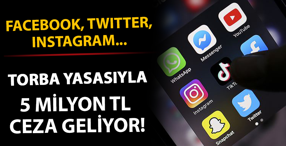 İşte Türkiye'de torba yasa ile sosyal ağlara getirilmesi planlanan zorunluluklar