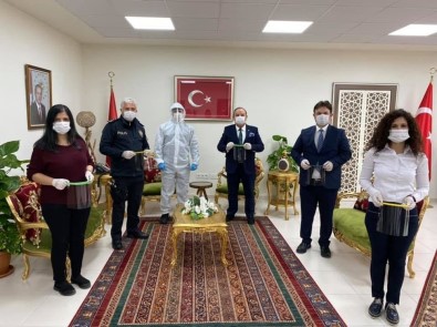 Muğla BİLSEM'den Sağlık Ve Güvenlikçiler İçin Koruyucu Siperlik