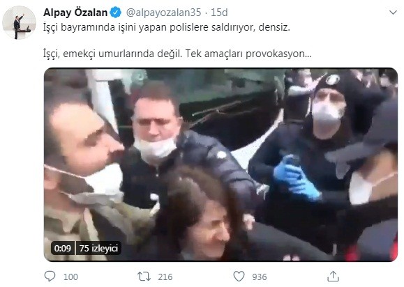 Barış Atay'a AK Parti'den tepki!