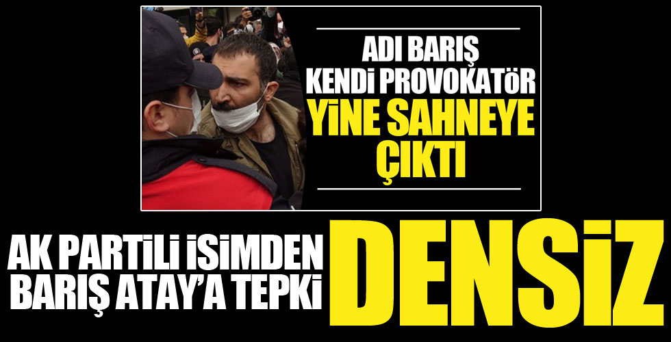 Barış Atay'a AK Parti'den tepki!